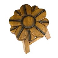 Wooden Children's Stool - FLOWER - Stool