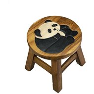 Wooden Children's Stool - PANDA - Stool