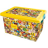 STOR Plastic Box 23L EMOJI - Storage Box