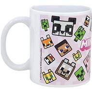 STOR Ceramic mug 325 ml Minecraft pink - Mug