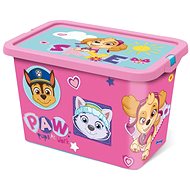 Sotre Paw Patrol 7 l mit rosa Deckel, Kunststoff - Aufbewahrungsbox