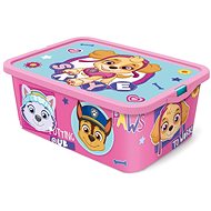 Store Paw patrol 13 l pink with lid, plastic - Storage Box