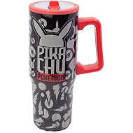 STOR Pokémon thermal mug with straw and handle 920ml - Children's Thermos