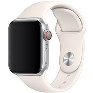 Strapido jednobarevný pro Apple Watch 42/44/45 mm, Slonová kost, velikost S - Watch Strap