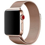 Strapido milánský tah pro Apple Watch 42/44/45 mm, Růžově zlatý - Watch Strap
