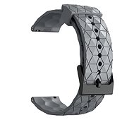 Strapido diamantový pro Quick release 20 mm Šedý - Watch Strap