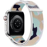 Strapido nylonový CAMO pro Apple Watch 42/44/45 mm Béžová kamufláž - Watch Strap