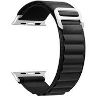 Strapido nylonový se sponou pro Apple Watch 38/40/41 mm Černý - Watch Strap