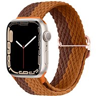 Strapido pletený se sponou pro Apple Watch 42/44/45 mm Odstíny hnědé - Watch Strap