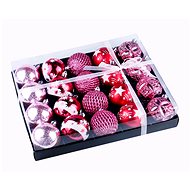 Baubles for the Tree - Red 20 pcs - Christmas Ornaments