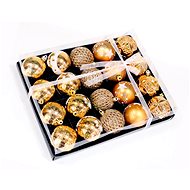 Baubles for the Tree - Gold II 20 pcs - Christmas Ornaments