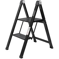 STROXX Aluminium folding skids, 1×2, 150 kg - Stepladder