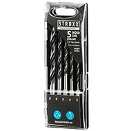 STROXX five-piece wood drill set, O 3-8 mm, hexagonal shank - Drill Set