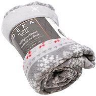 Home Elements Microflannel blanket Winter animals, 150 × 200 cm - Blanket