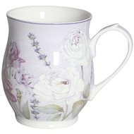 Home Elements Porcelain mug 350 ml, Lavender - Mug