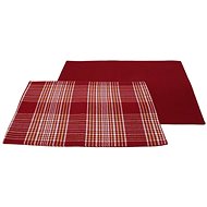 Home Elements Textile placemat 33 × 45 cm, Winter plaid - Placemat