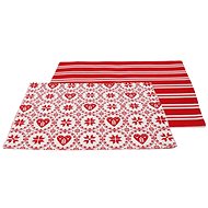 Home Elements Textile placemat 33 × 45 cm, Heart - Placemat