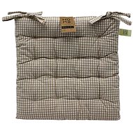 Home Elements Quilted seat cushion 40 × 40 cm, pink cube - Chair Cushion