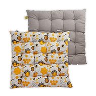Home Elements Quilted seat cushion 40 × 40 cm, Bee - Chair Cushion
