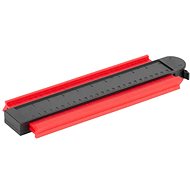 Strend Pro DG680 contour template, 250 × 101 mm, with pattern lock and magnet - Template