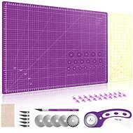 Texi Craft Purple patchwork set 60 × 45 cm - Cutting Mat