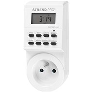 Strend Pro Digital timer - switching socket 230 V max. 3680 W - Smart Socket