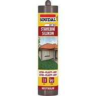 Soudal Building silicone white 300 ml - Silicone Sealant