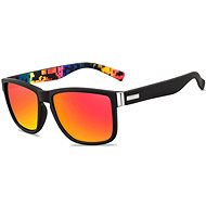 STYLE4 Pascal, polarized, black - orange - Sunglasses