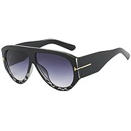 Style4 Sluneční brýle Aurora – černá leopard/šedé - Sunglasses