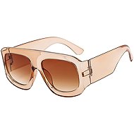 Style4 Selene Sunglasses – Transparent Brown - Sunglasses