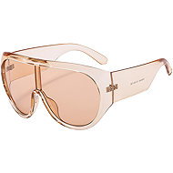 Style4 Sluneční brýle Nova Shield – světle hnědé - Sunglasses