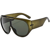 Style4 Sunglasses Nova Shield – Transparent Green - Sunglasses