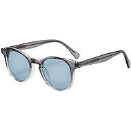 Style4 Solvero Sunglasses – Transparent Grey/Blue Lenses - Sunglasses