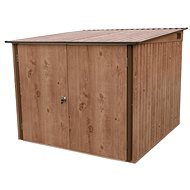 DURAMAX Garden house for bicycles, brown 163 × 203 × 202 cm - Garden Shed