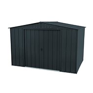 DURAMAX Garden house COLOSSUS TOP, anthracite 209 × 322 × 243 cm - Garden Shed