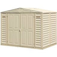DURAMAX Garden house DuraMate, beige 186 × 240 × 163 cm - Garden Shed
