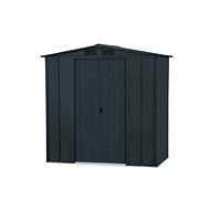 DURAMAX Garden house RIVERTON TOP, anthracite 195 × 202 × 123 cm - Garden Shed