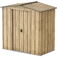 DURAMAX Garden house RIVERTON TOP, brown 195 × 202 × 123 cm - Garden Shed