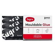 Sugru Mouldable Glue 3 pack - fekete - Ragasztó