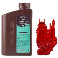Sunlu ABS Like Resin Clear Red - UV Resin