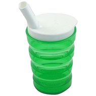 Sundo Ergonomic cup with lid with drinking spout and valve, green - Mug