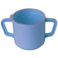 Sundo Mug with handles on both sides and two lids, blue - Mug