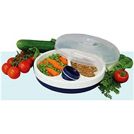 Sundo Plastic Plate with Hot Water tank, with Lid - Plate