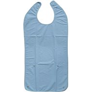 Sundo Bib for Adults with Snap Closure and Pocket, Blue - Adult Bib
