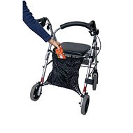 Sundo Wheelchair and walker net with lining, blue - Shopping Bag