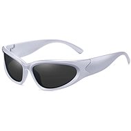 VeyRey Unisex steampunk sunglasses, Telos, white, uni - Glasses