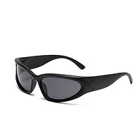 VeyRey Women's steampunk sports sunglasses, Yolzalgil, black, uni - Glasses