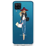 TopQ Cover Samsung A12 silicone Lady 2 57780 - Phone Cover
