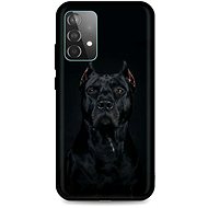 TopQ Cover Samsung A52 silicone Dark Pitbull 57453 - Phone Cover