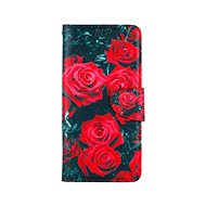 TopQ Case Xiaomi Redmi Note 9 Pro booklet Red roses 59892 - Phone Case